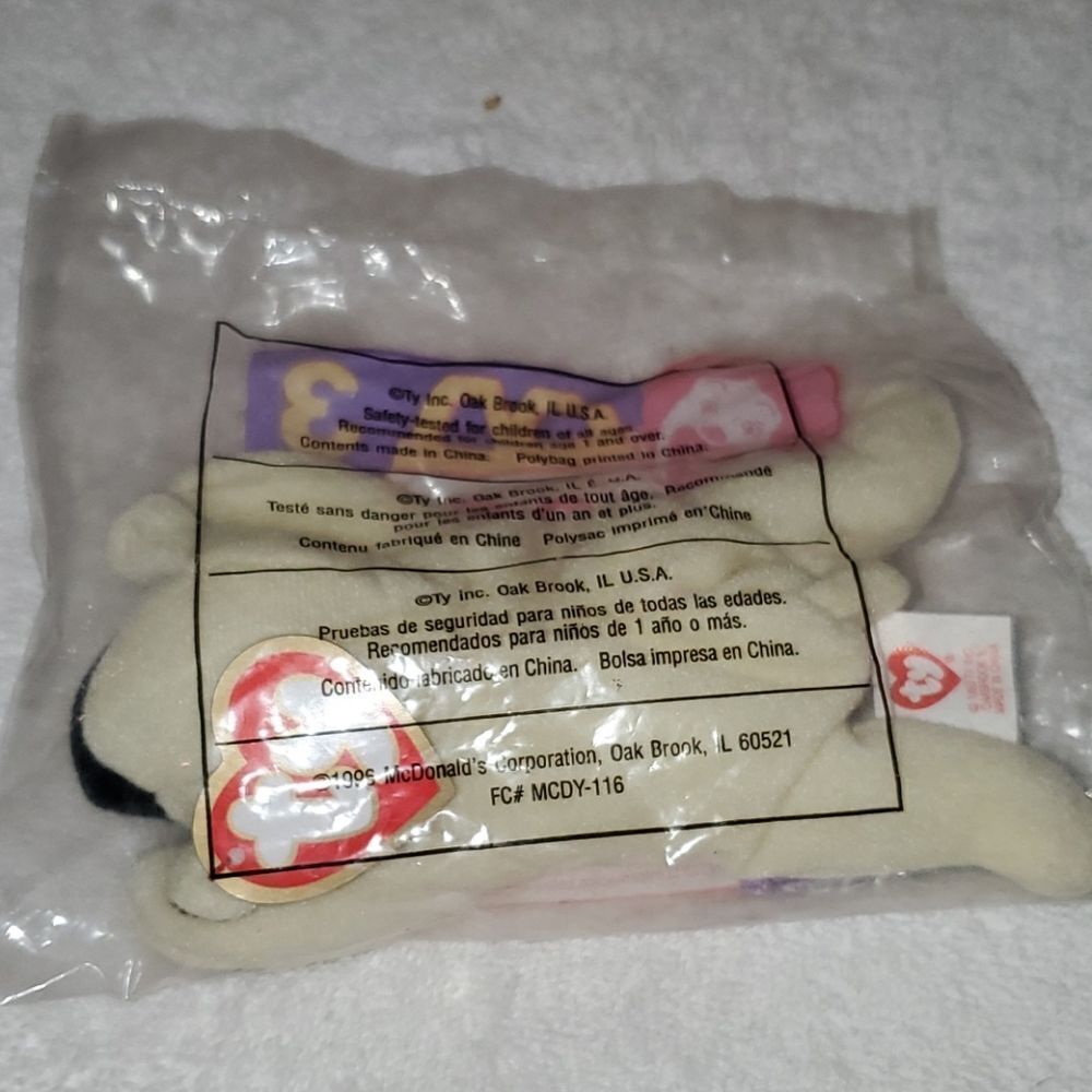 Ty 1993 Chops Teenie Beanie Babies McDonald's